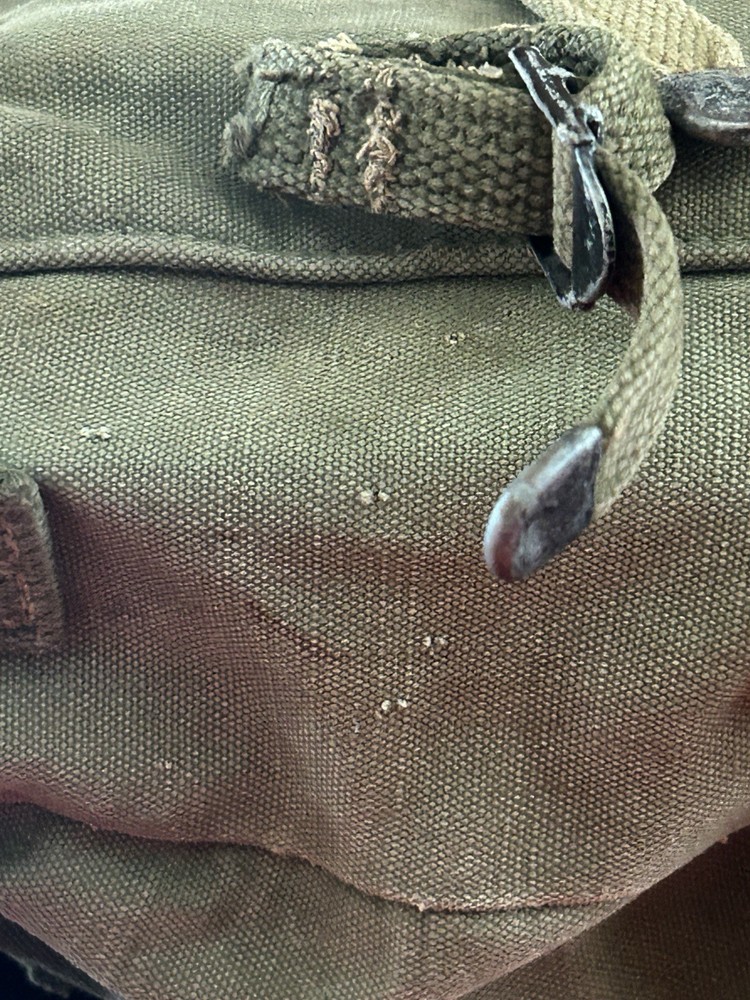 US WW2 Combat Field Upper Pack M1945 Laird Schober 1945 Dated