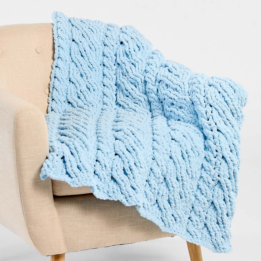 Premier® Cozy Current Throw Crochet Kit