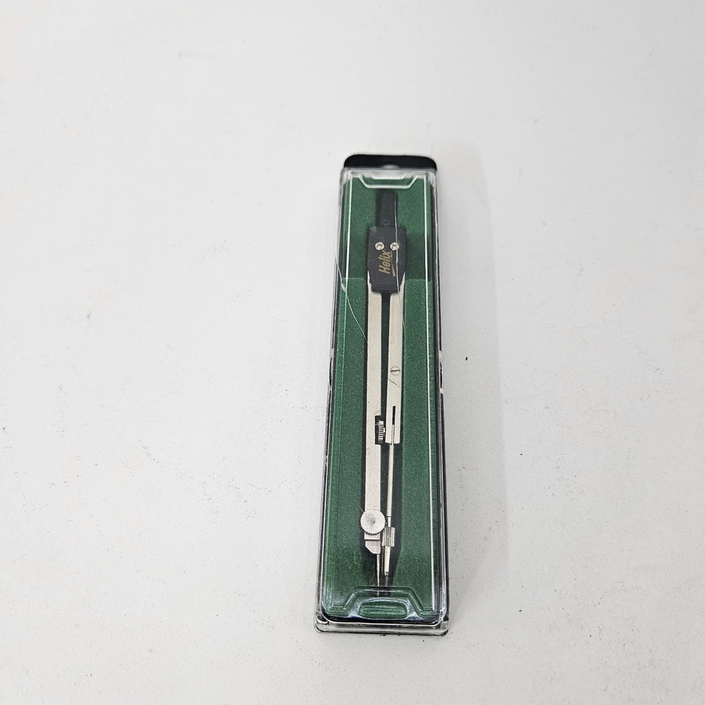 Vintage Helix Drawing precision Compass with case Excellent condition!