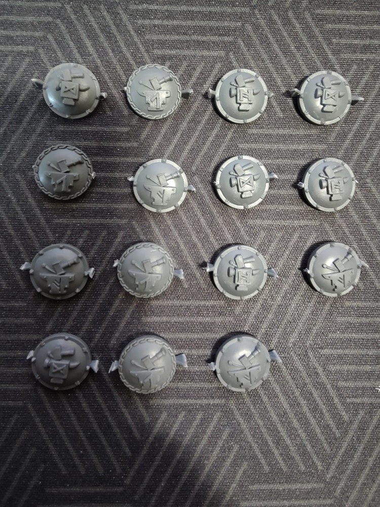warhammer old world dwarf warrior shield bits