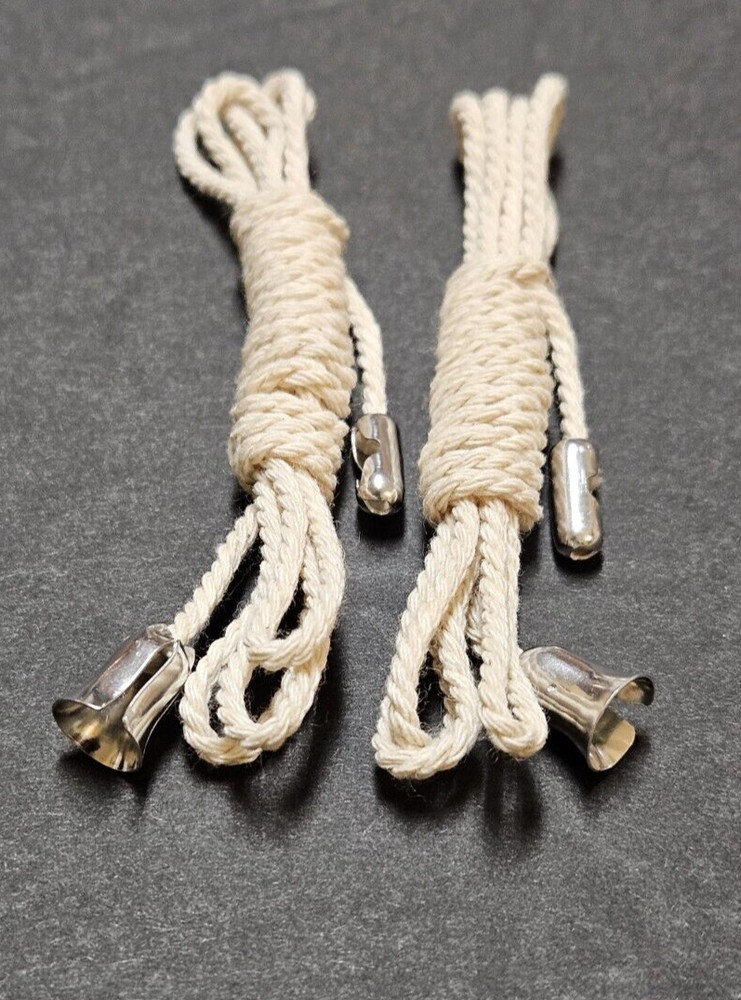 SET OF 2 COTTON PULL STRINGS FOR PULL CHAIN SWITCH, FAN OR LIGHT SWITCH 31170K