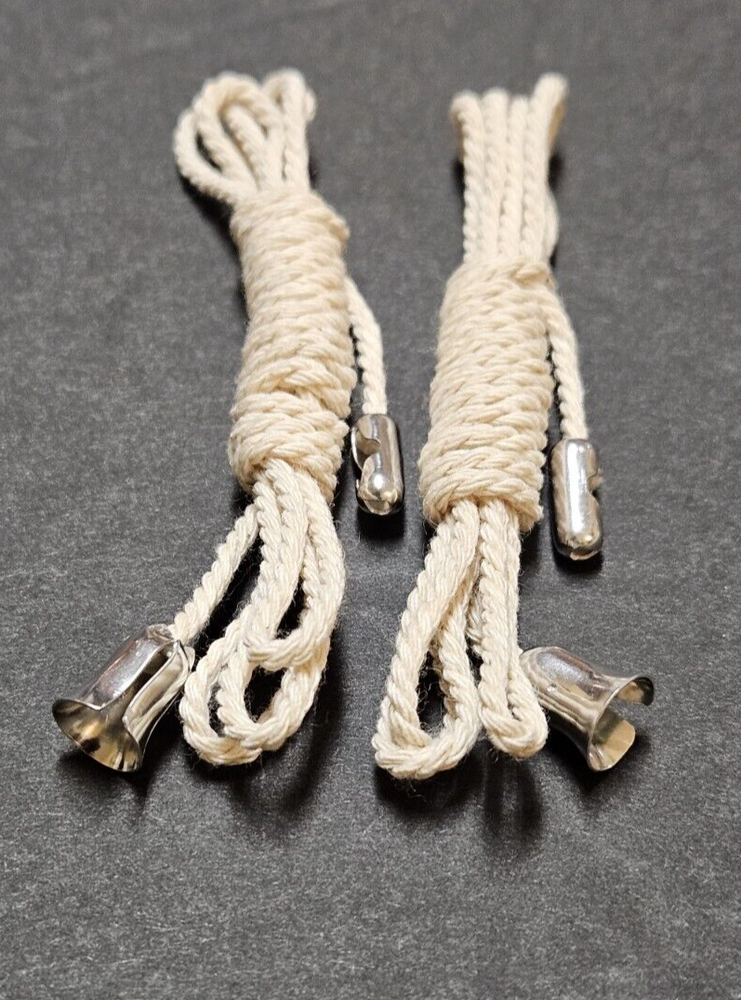 SET OF 2 COTTON PULL STRINGS FOR PULL CHAIN SWITCH, FAN OR LIGHT SWITCH 31170K