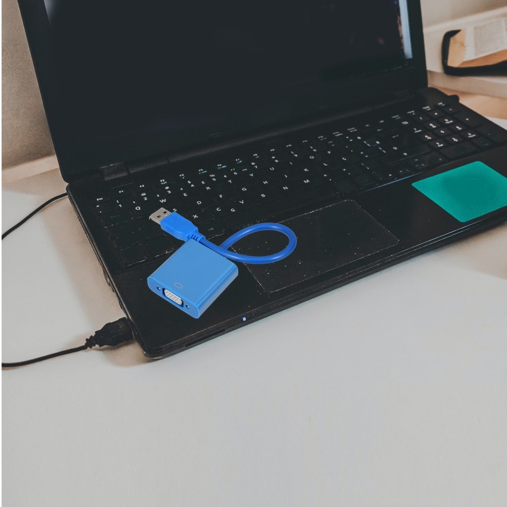 Monitor Display Adapter Usb Connector Converter Cable Vga for 3.0