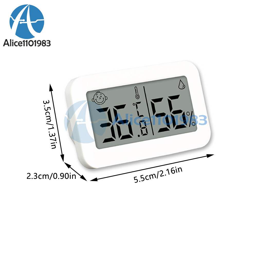 Digital Mini LCD Thermometer Hygrometer Humidity Temperature Meter Indoor