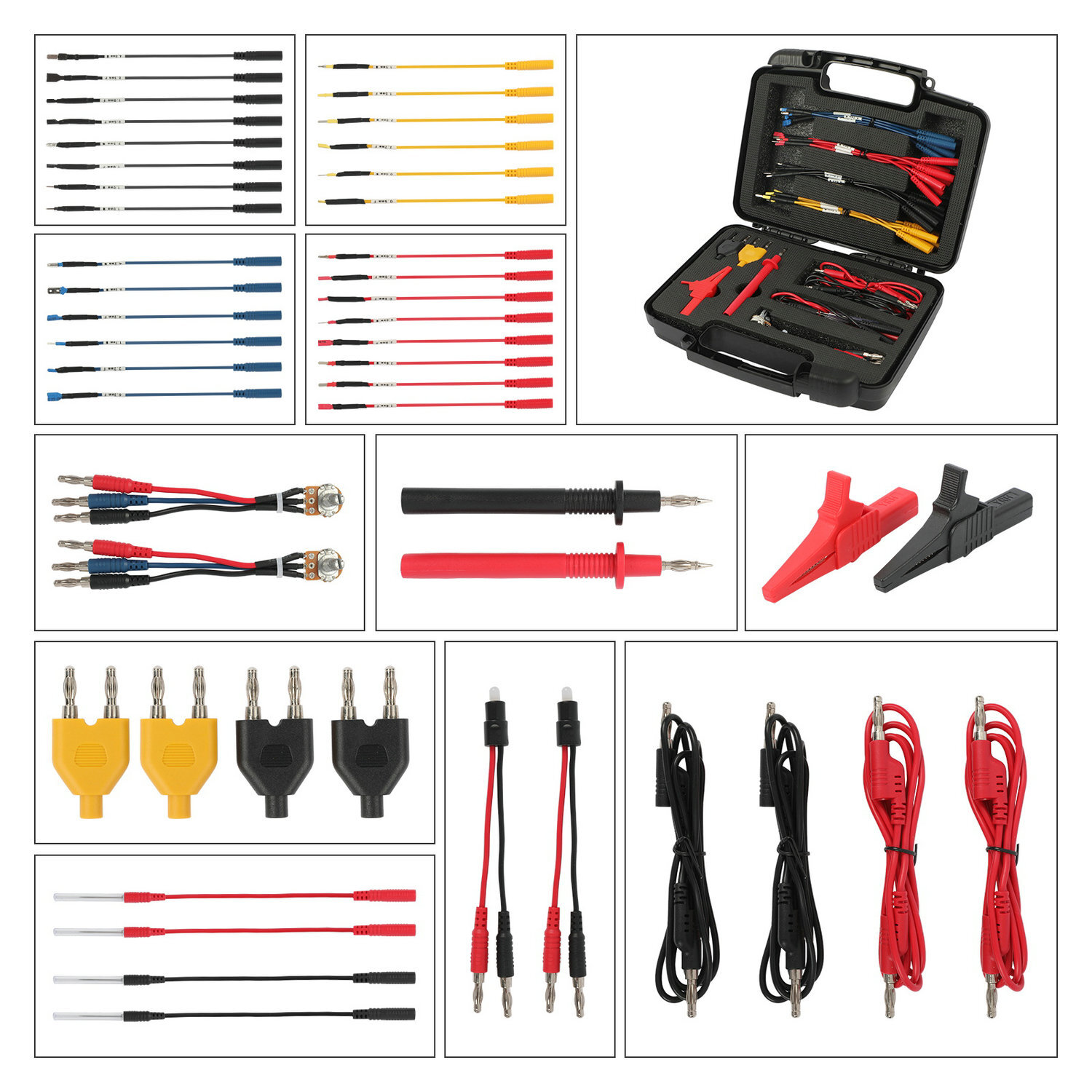 Multimeter Test Leads Kit Automotive Electrical Circuit Test Leads Diagnostic