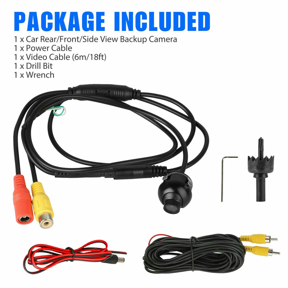 Wireless Rear Front Side View Reversing Backup Camera Night VIsion For Car SUV