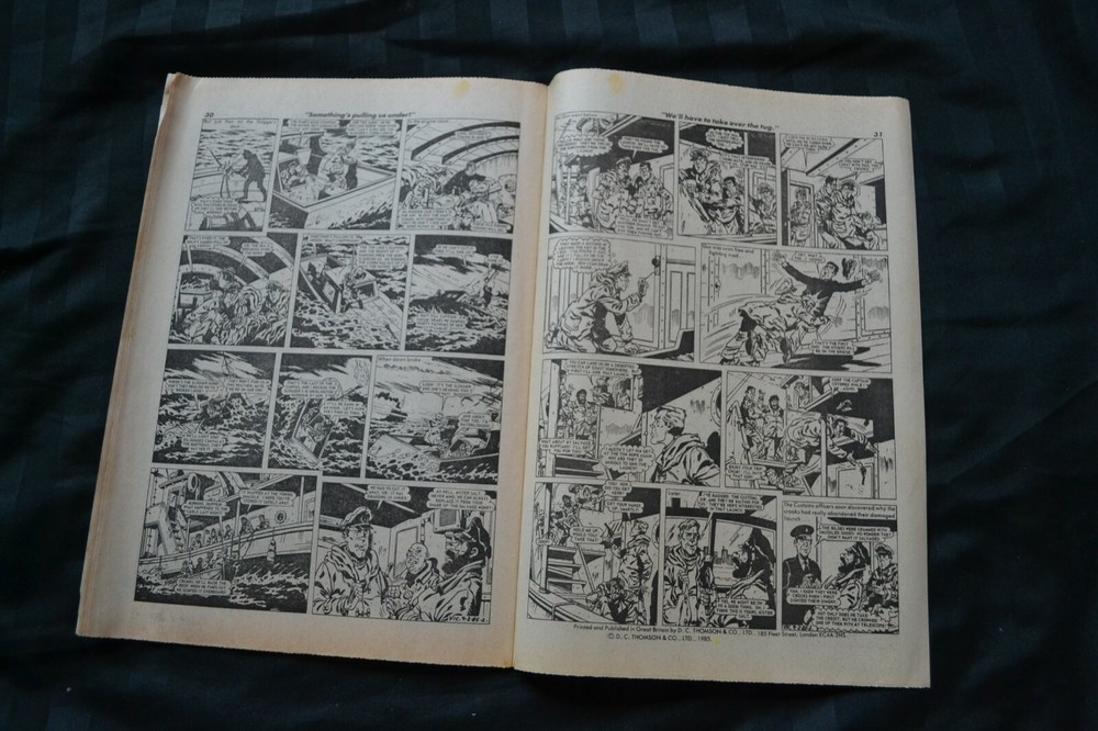 Victor Comic Issue #1255 09/03/85 March 9th 1985 101 Squadron Bomber Command