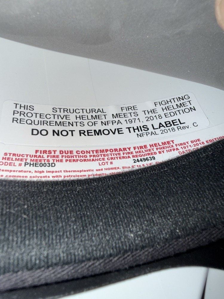 Phenix First Due Fire Helmet -White-