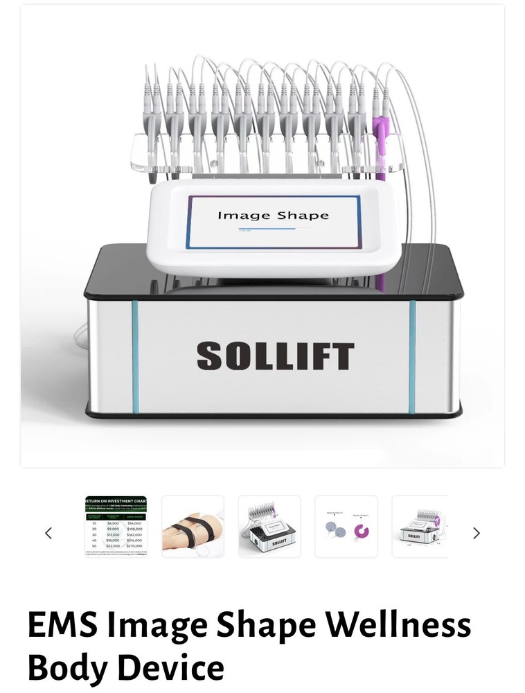 Glownar Sollift Fit Moderna EMS Therapy Machine