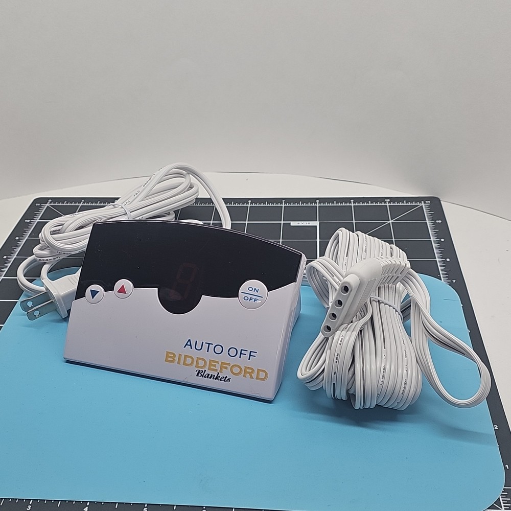 Biddeford Blanket Controller Auto Off 4 Pin Replacement Control Tested Power On