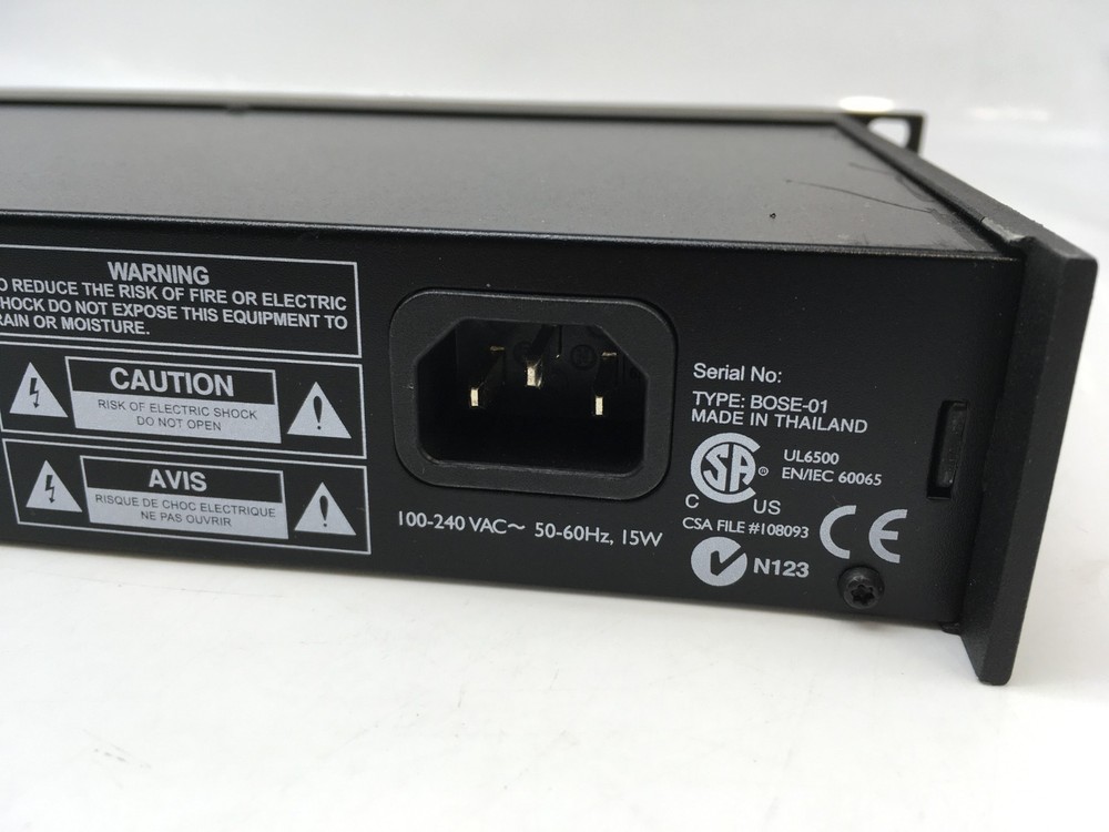 Bose Panaray System Digital Controller Working Tested Sound Processor Black