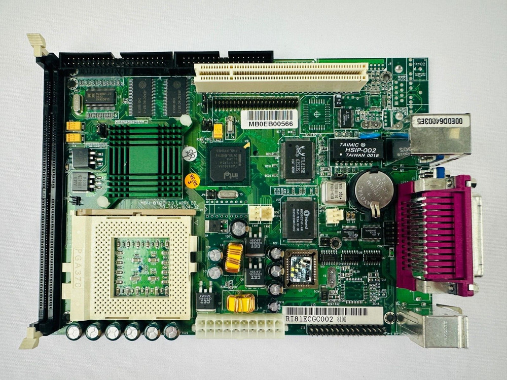 Formosa MBM-810E CB-893S-1004-02 CPU Board