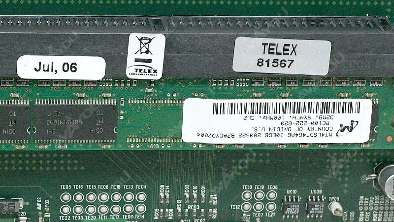 RTS Telex MCII-e Ethernet Master Controller Card for ADAM Intercom 9030-7734-000