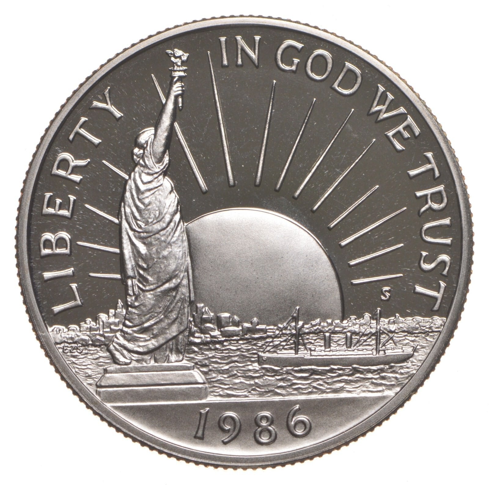PROOF 1986 Statue of Liberty 100th - Commemorative Half Dollar