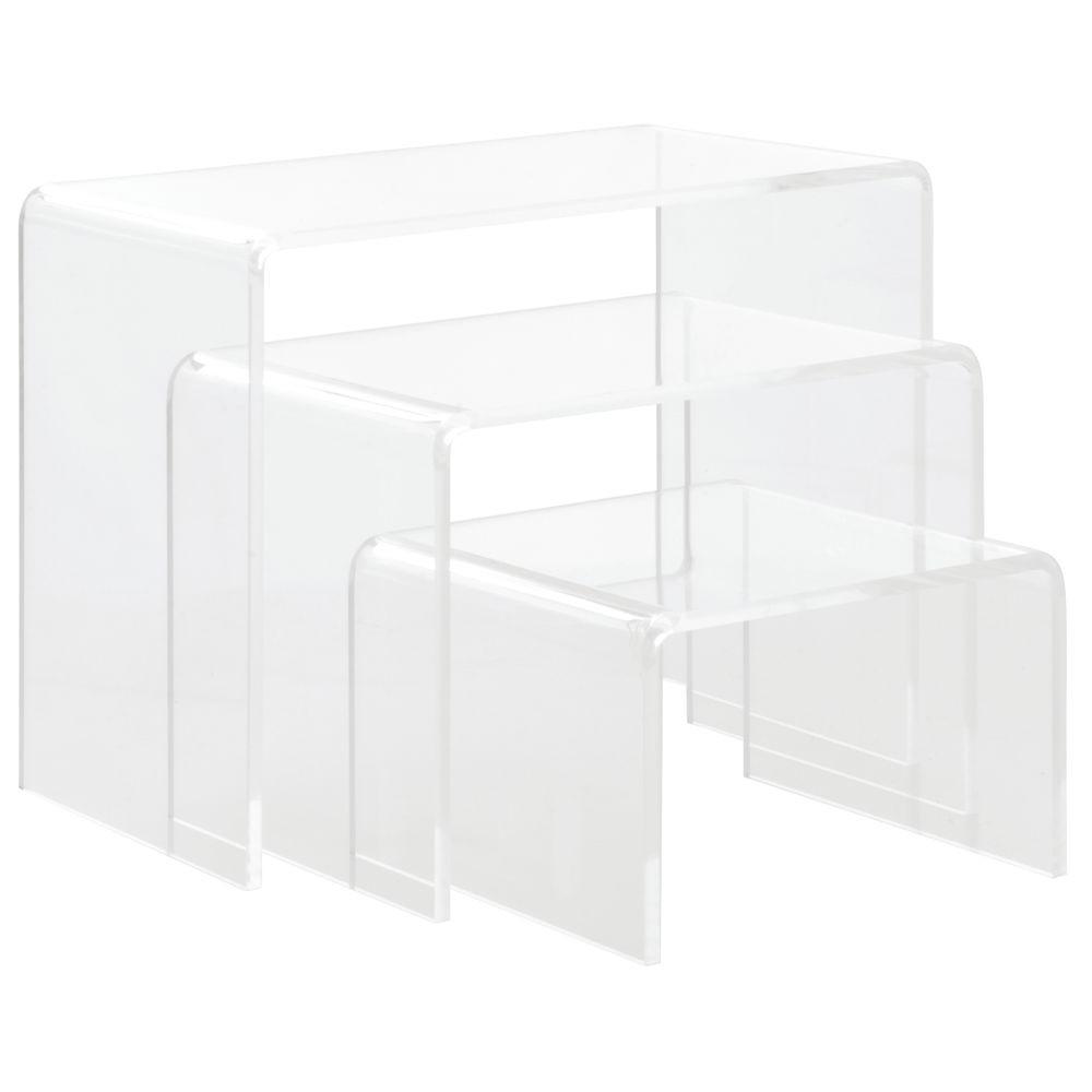 Medium 3-Piece Acrylic Display Shelf