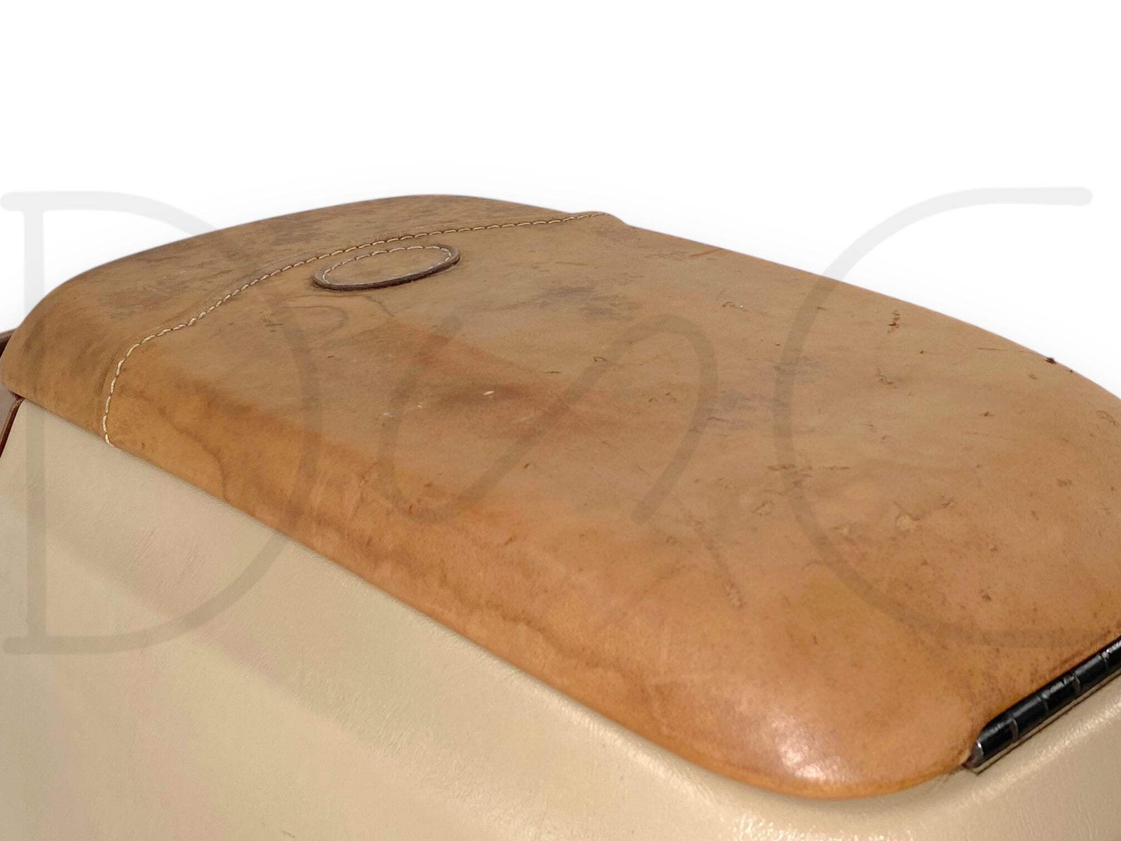 03-07 Ford F250 F350 King Ranch Super Duty Center Console Floor Storage Tan OE