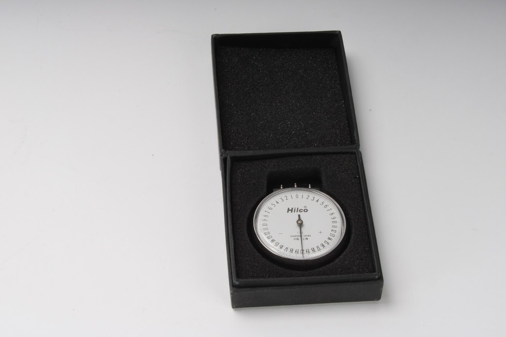 Hilco Vision 1004354 Lens Clock Spherometer With Case