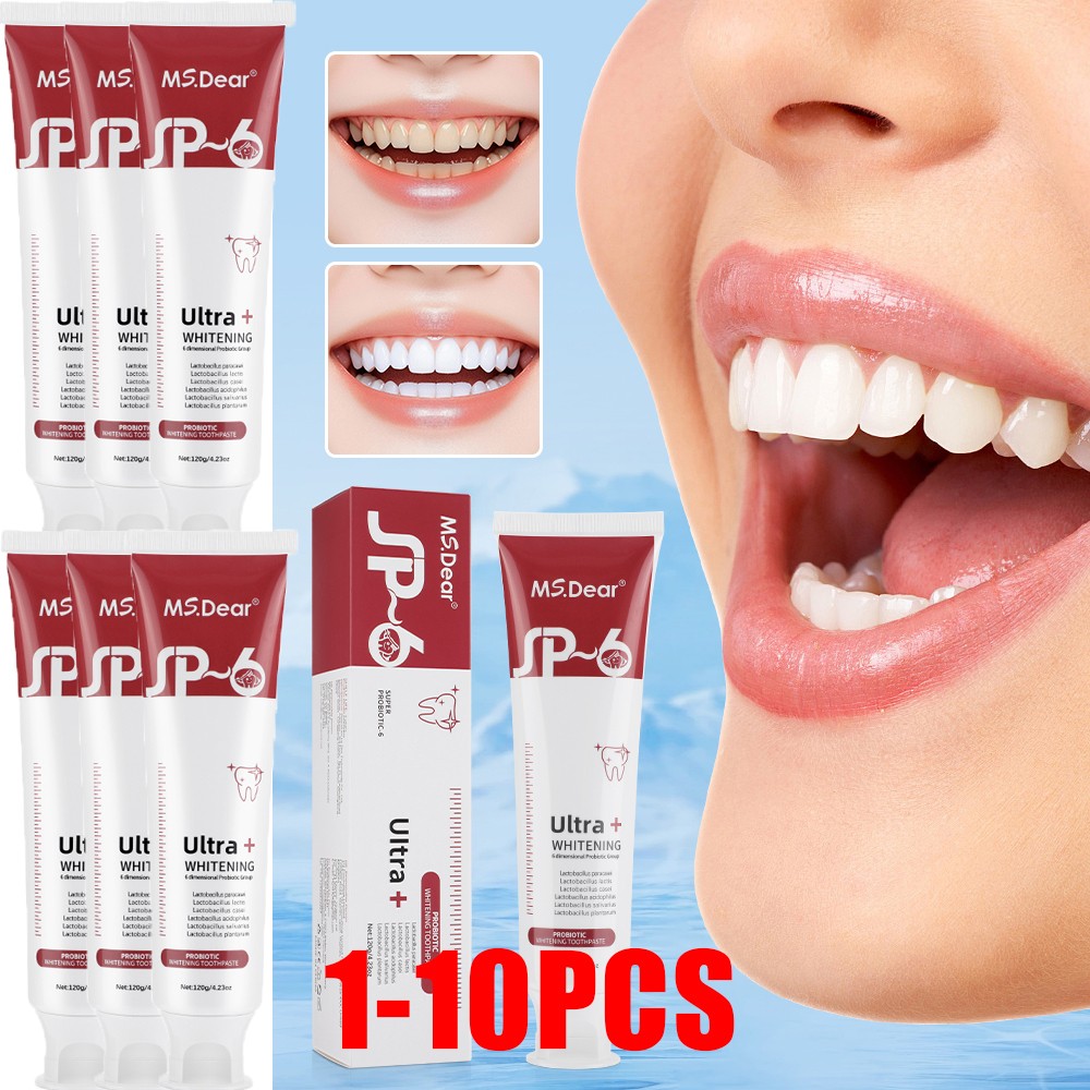 1-10Pack SP-6 Toothpaste, SP-6 Tooth Paste, Sp-6 Probiotic Whitening Toothpaste