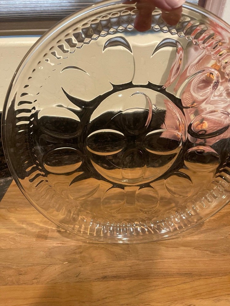 Corning Designs 12.5" Glass Egg Platter