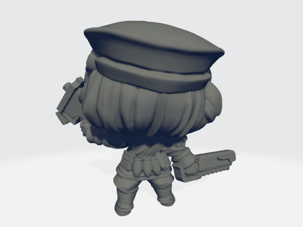 Chibi SoC Sarah the Comissara