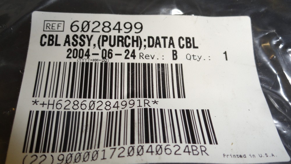 Purch Data Cable Assembly 6028499 (2004-06-24)
