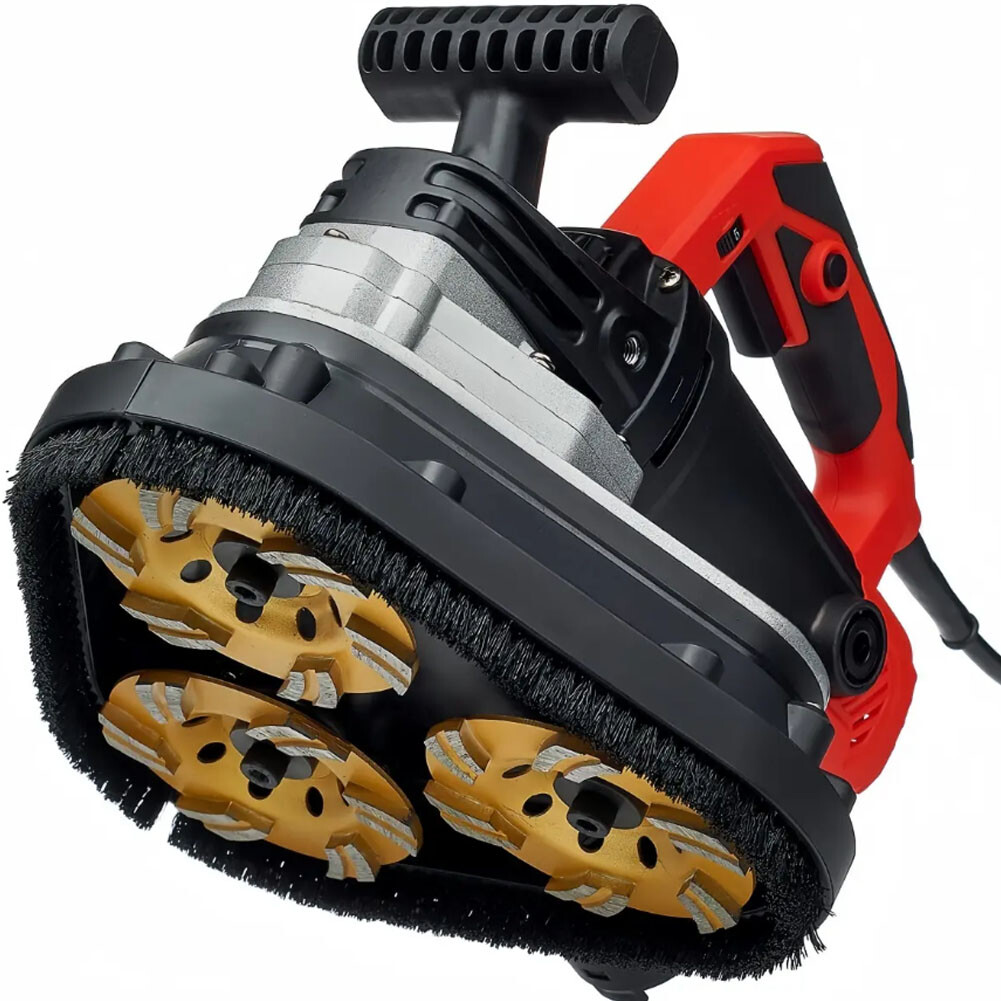 Concrete Grinder Industrial Floor Wall Polisher Edge Grinding Polishing Machine