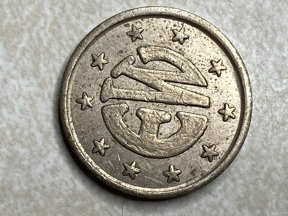 EW E W Arcade Jukebox Pinball Trade Token T1746