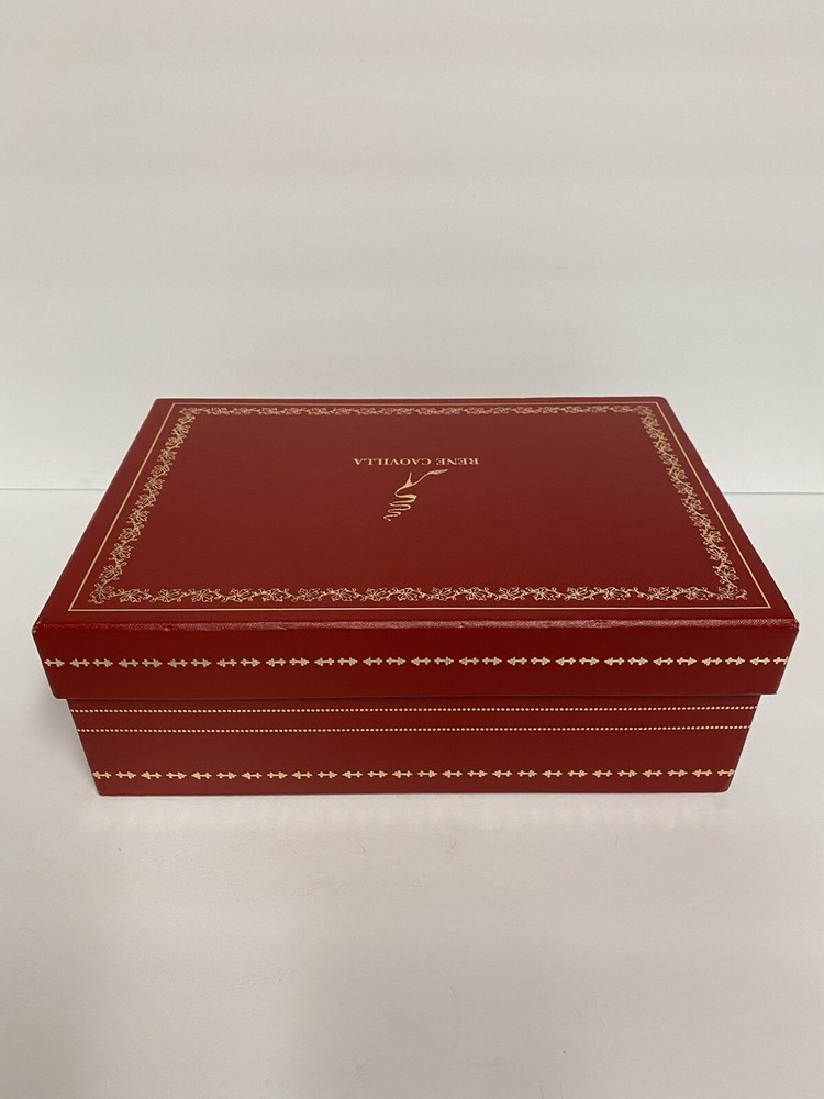 Rene Caovilla Empty Shoe Gift Storage Box
