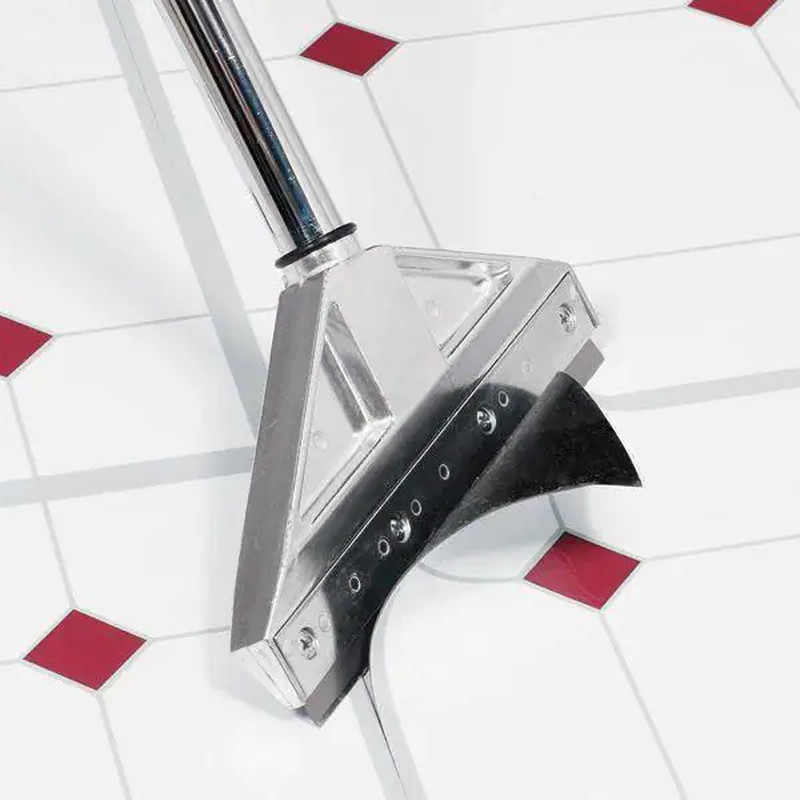 8 in. W Floor Scraper Hand Tool with Adjustable handle and Replacement blade