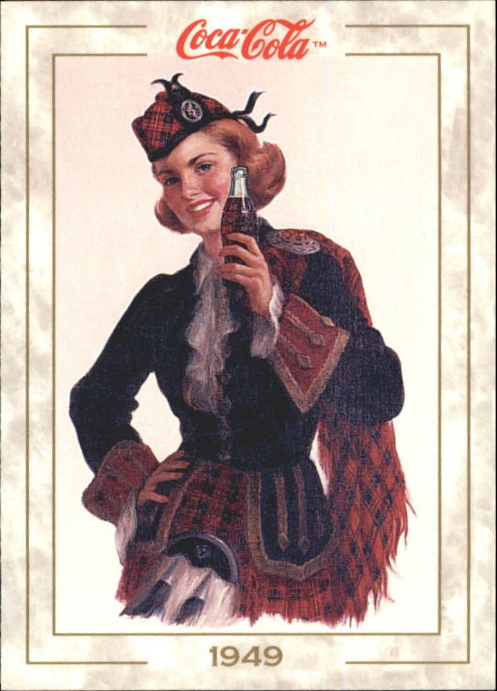 1993 Coca-Cola #53 Scotch Girl