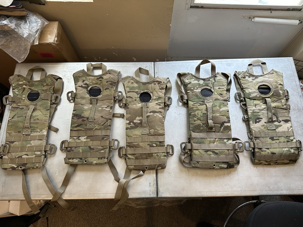 USGI Army EUC OCP Multicam Molle II Hydration System Carrier Backpack No Bladder