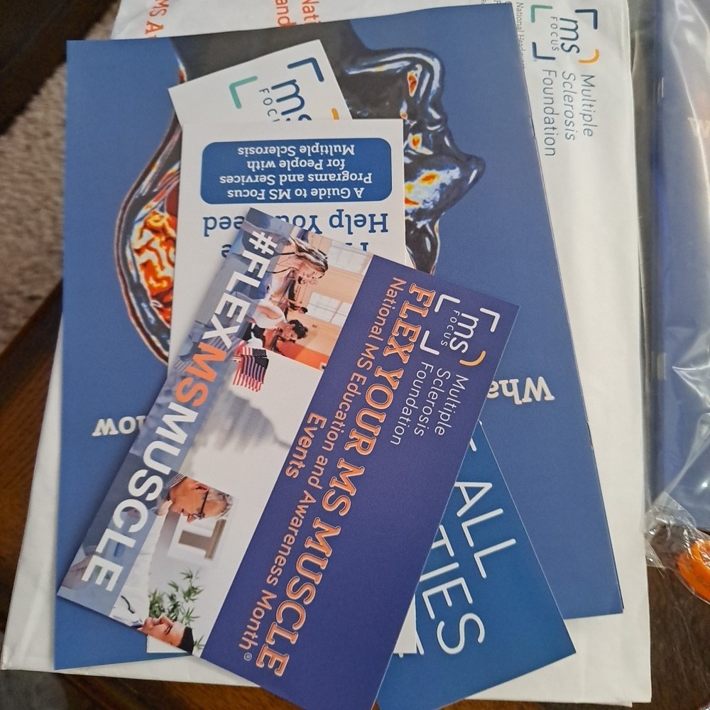 MS Information Packets With MS Bracelets. Includes 9 Bracelets,10 Packets.