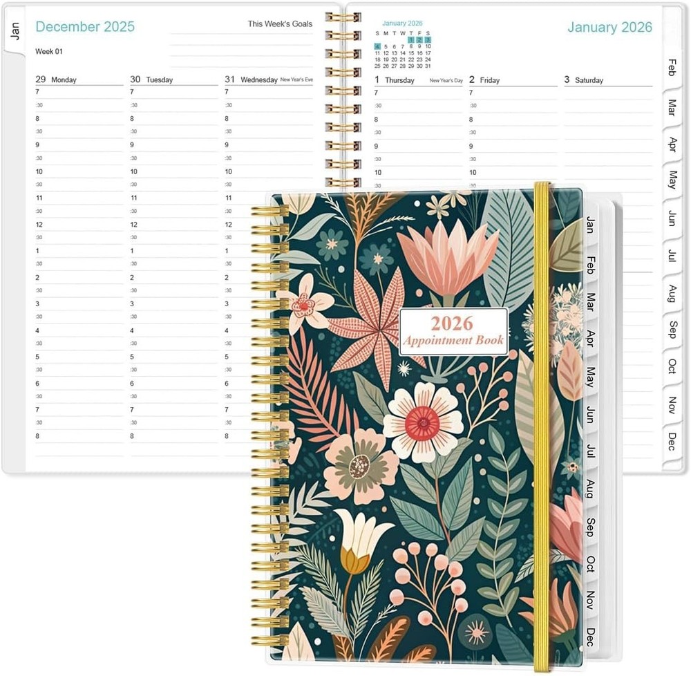 2026 Ultimate Daily & Weekly Planner with Monthly Overview