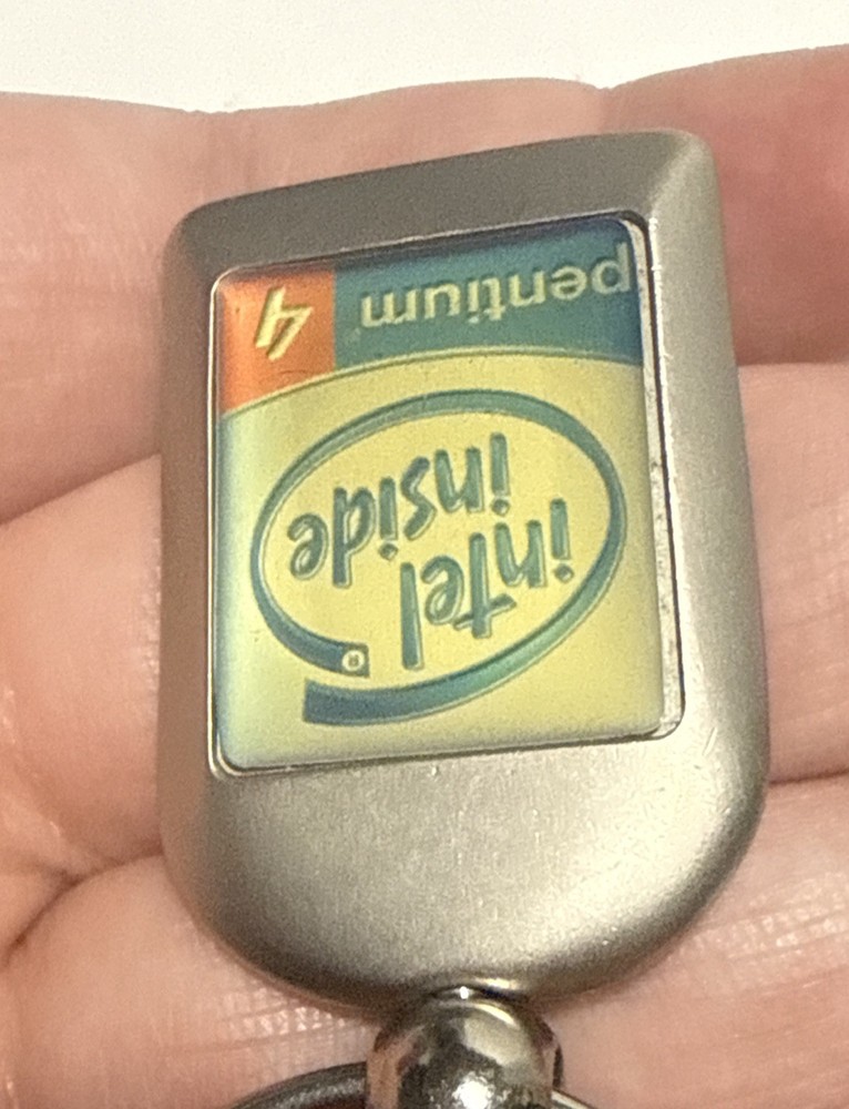 Intel Inside Keychain Pentium 4
