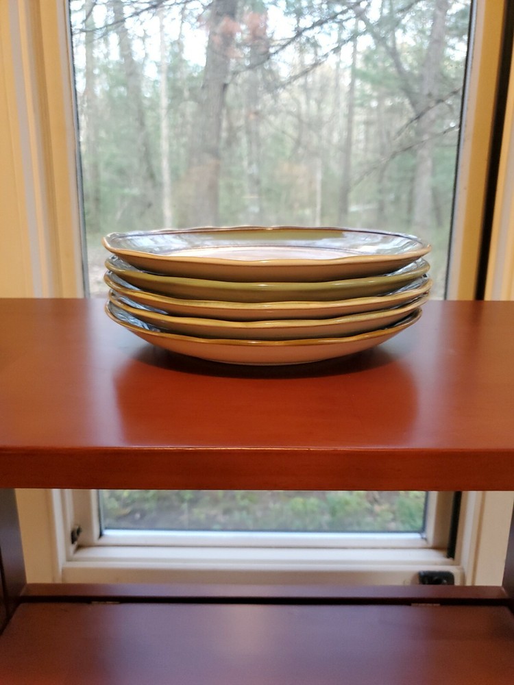Sango Waves Green 13 Piece Dinner Set