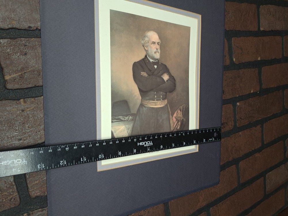 General Robert E Lee 16×13 Matted Print