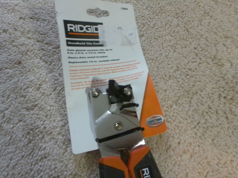 Ridgid Tile Cutter FT6016