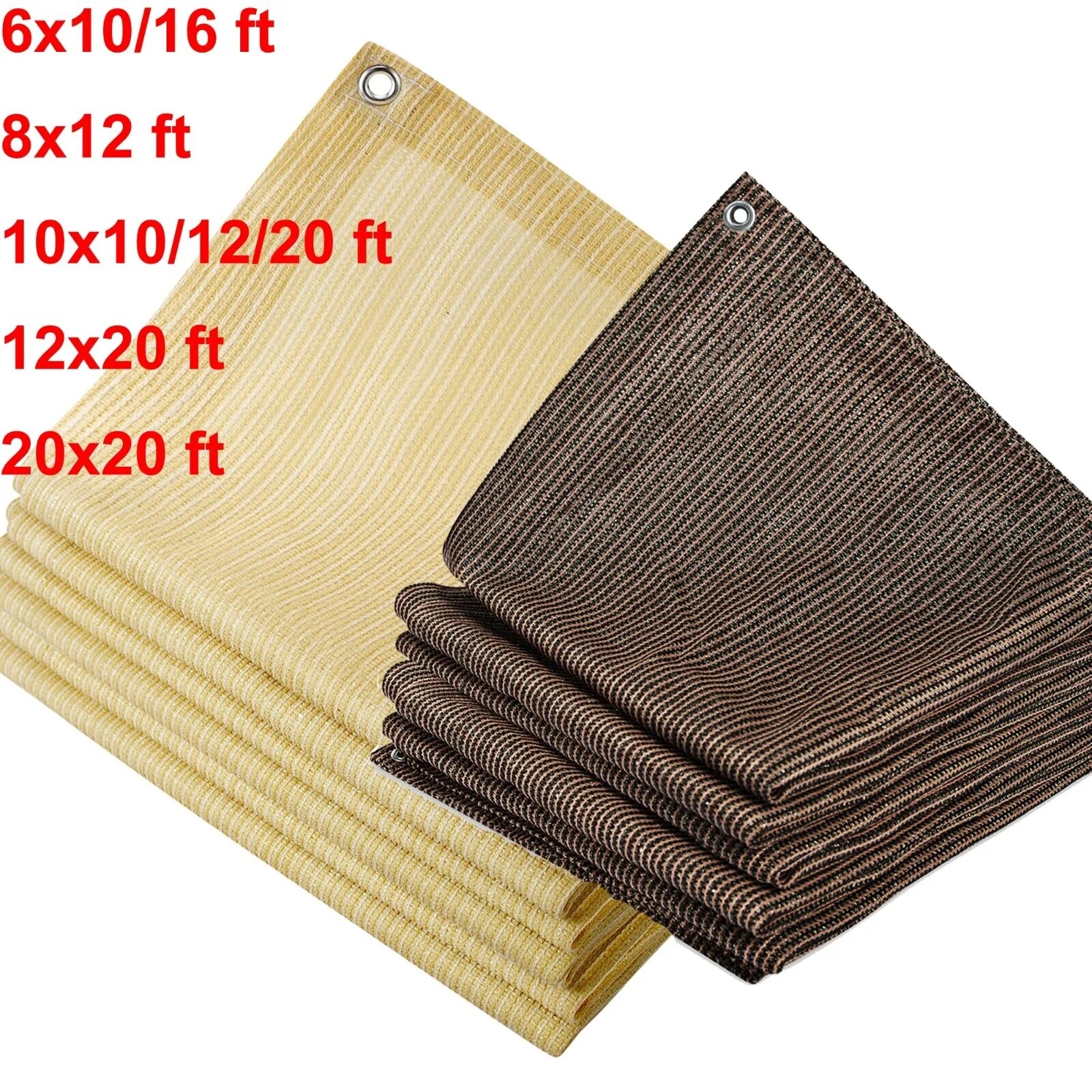 90% UV Resistant Shade Cloth Mesh Tarp for Plants Greenhouse