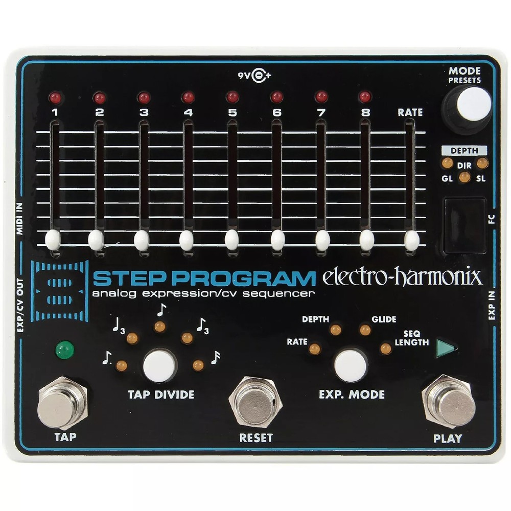 Electro-Harmonix EHX 8-Step Program Analog Expression/CV Sequencer 8STEP