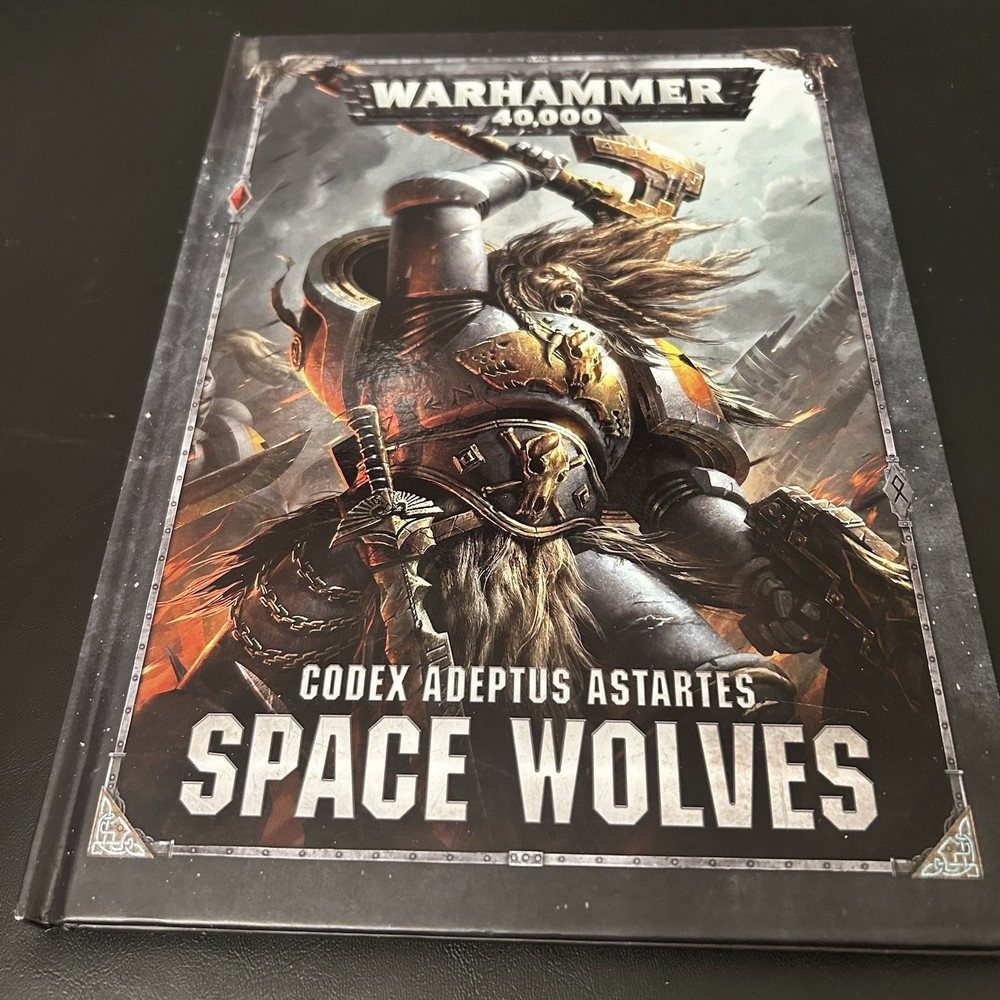 Warhammer 40,000 Codex Adeptus Astartes Space Wolves - Hardcover