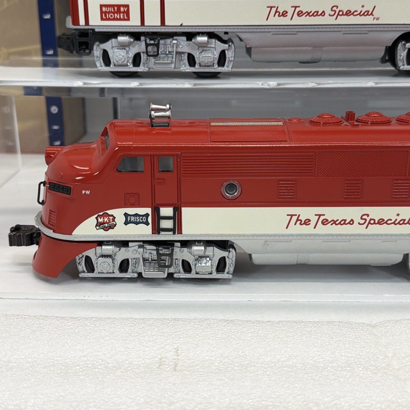 Lionel PWC TMCC 6-38100 Texas Special MKT F-3 AB Diesel Set O Gauge Used 2245 RS