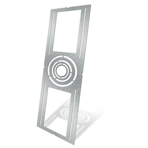 20 Pieces Construction Mounting Plate Bracket with Centered Symmetric