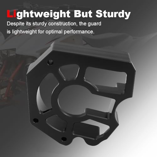 Front Sprocket Chain Guard Protector Cover Engine Case Saver Compatible with