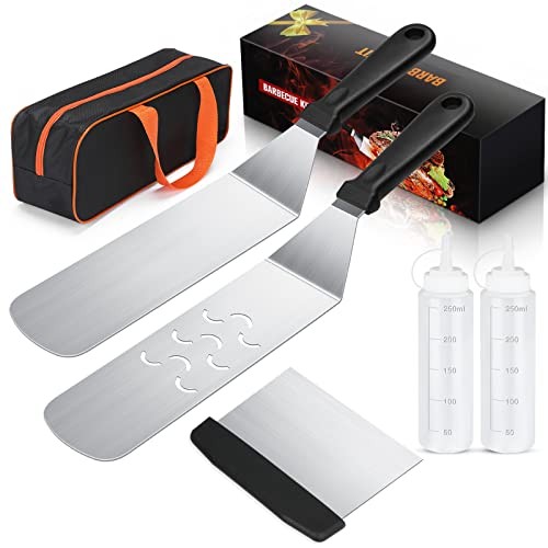 6-Piece Flat Top Griddle Accessories Kit for Blackstone and Camp Chef – 6pcs