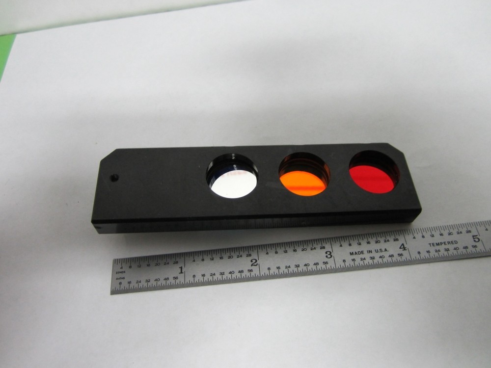 MICROSCOPE PART FILTER SLIDE OPTICS BIN#L2-08