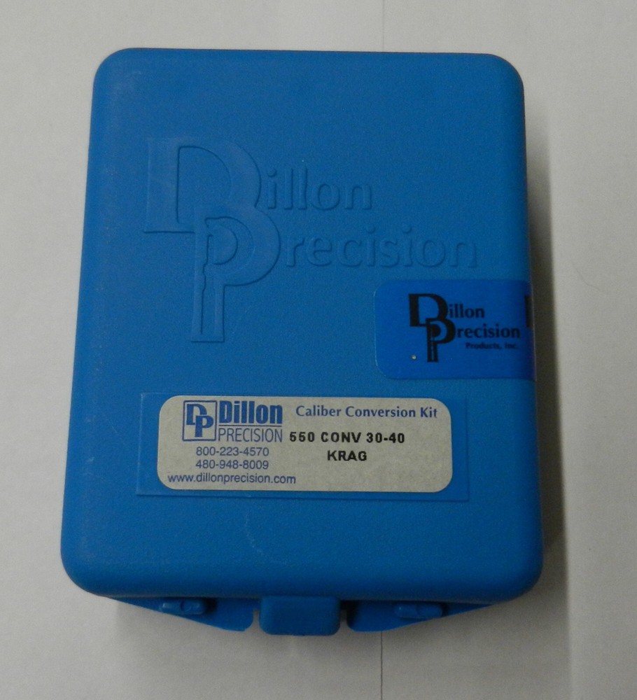 Dillon Precision 550 Conversion Kit in SEALED BOX, for 30-40 Krag; 20185
