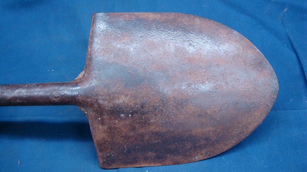 Original WWI WWII US Army M1910 T-Handle Field E-Tool Entrenching Shovel
