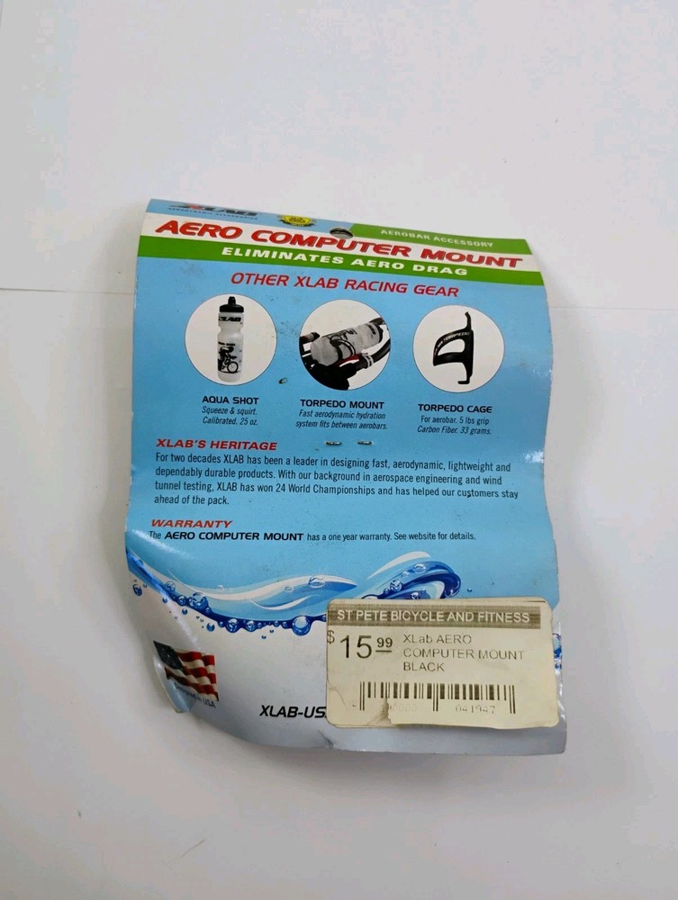 X-Lab Aero Computer Mount Blk