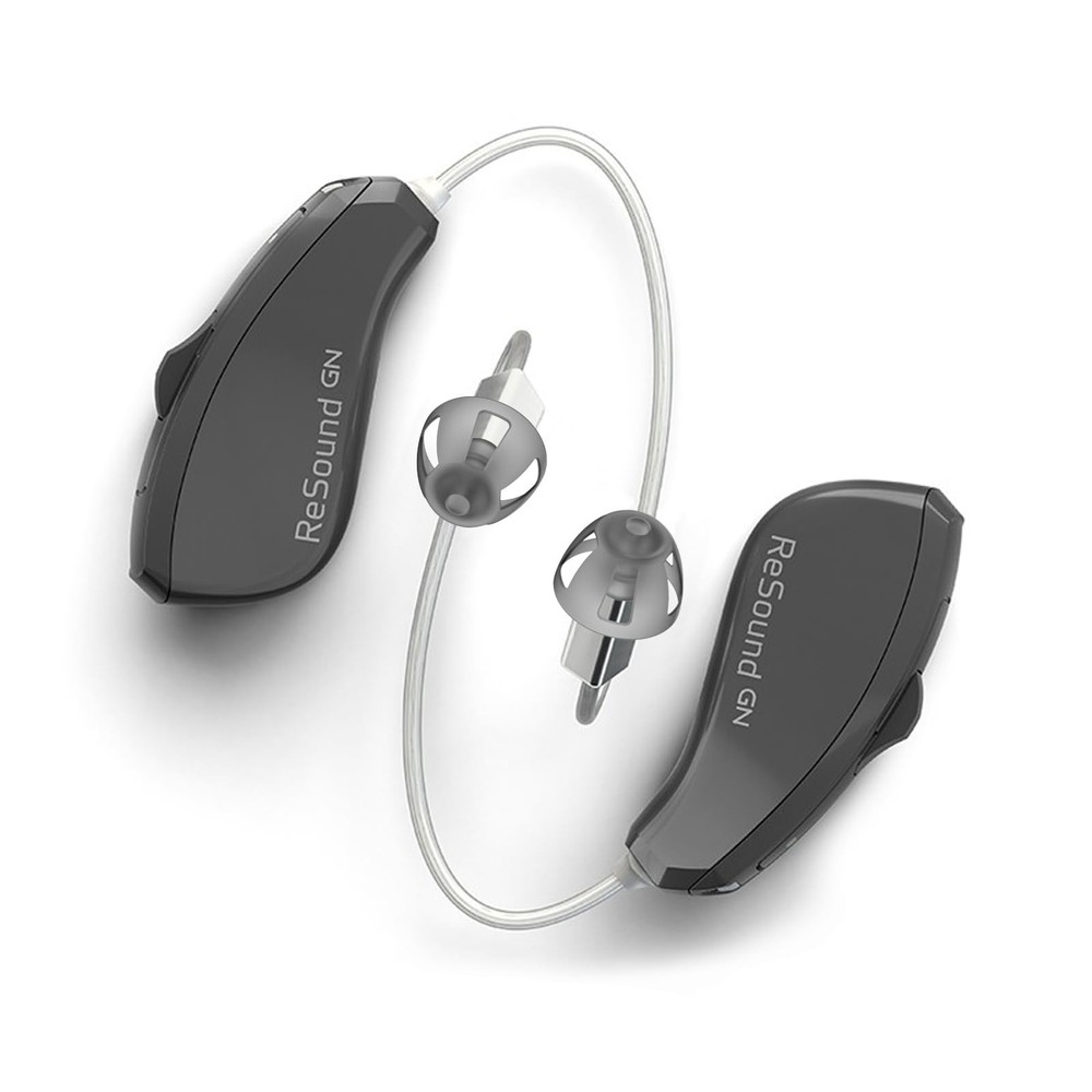 Resound Compatible Hearing Aid Domes Open Smokey Ear Tips Replacement 8mm (Mediu