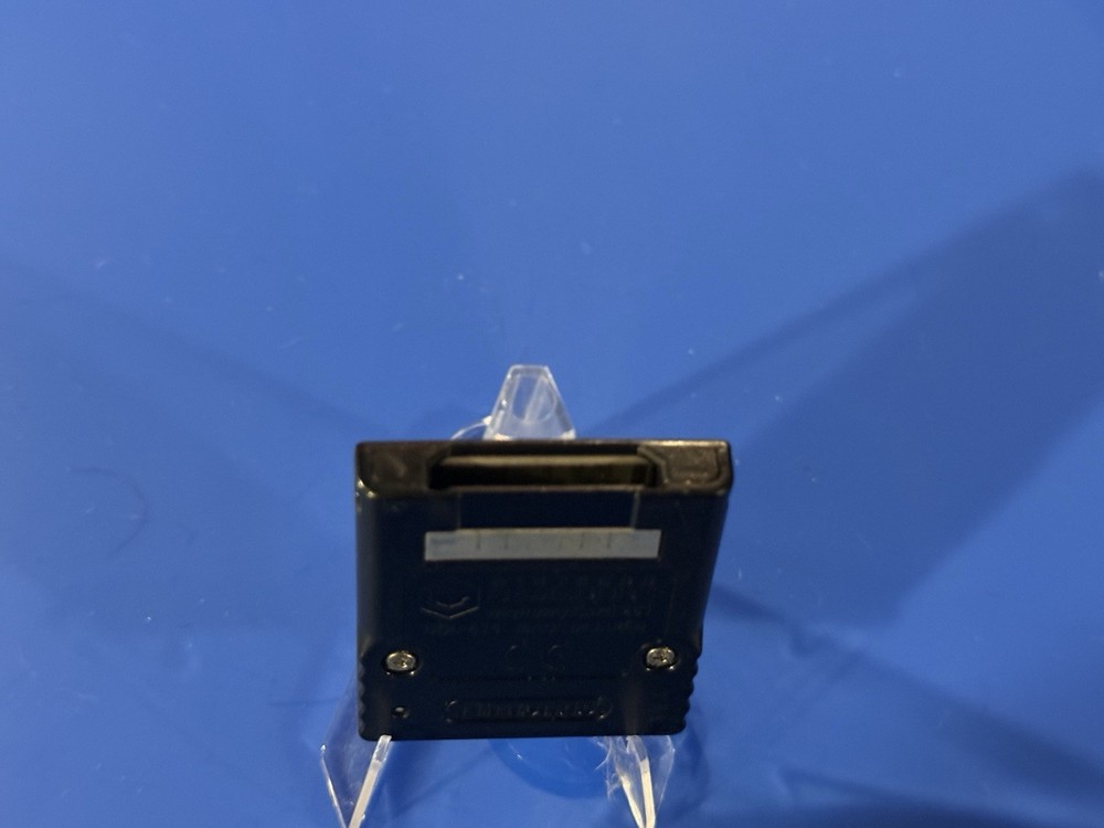 Nintendo Memory Card for GameCube, Black.